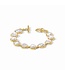 JULIE VOS Kaleidoscope Tennis Bracelet Iridescent Clear Crystal