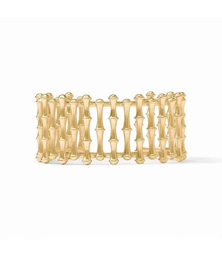 JULIE VOS Bamboo Cuff Gold
