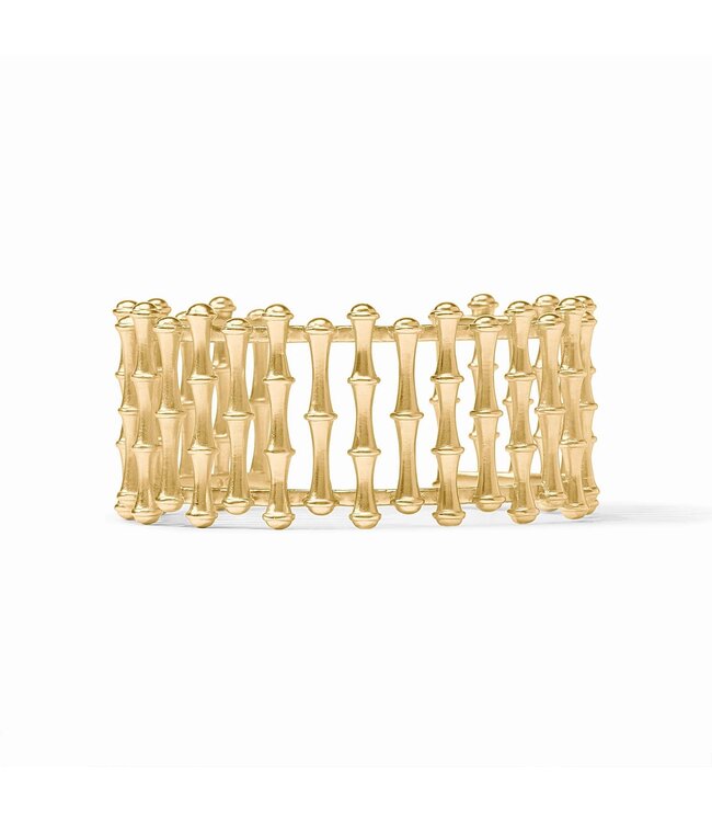 JULIE VOS Bamboo Cuff Gold