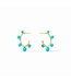 JULIE VOS Hydra Stone Hoop