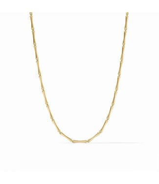 JULIE VOS Bamboo Necklace Gold