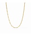JULIE VOS Bamboo Necklace Gold