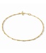 JULIE VOS Bamboo Necklace Gold