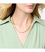 JULIE VOS Bamboo Necklace Gold