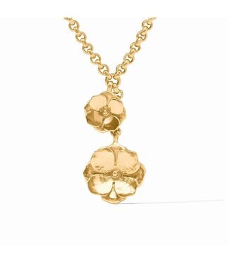 JULIE VOS Bloom Lariat Necklace