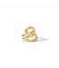 JULIE VOS Wave Wrap Ring Gold