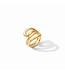 JULIE VOS Wave Wrap Ring Gold