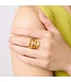 JULIE VOS Wave Wrap Ring Gold