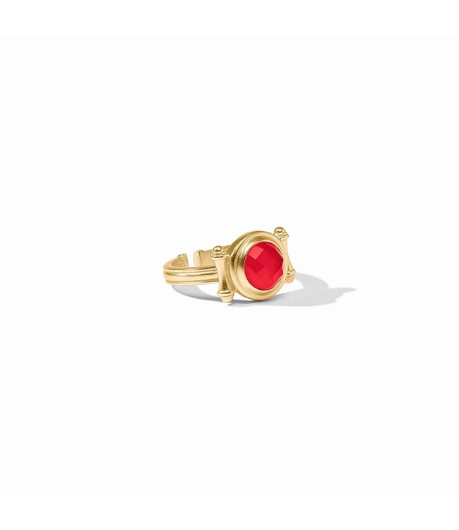 JULIE VOS Bamboo Stone Ring