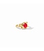 JULIE VOS Bamboo Stone Ring