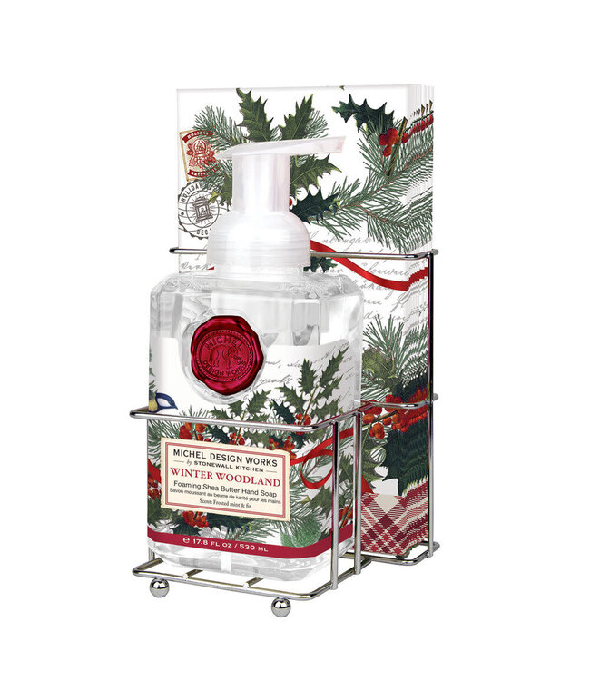 Foaming Hand Soap Napkin Set