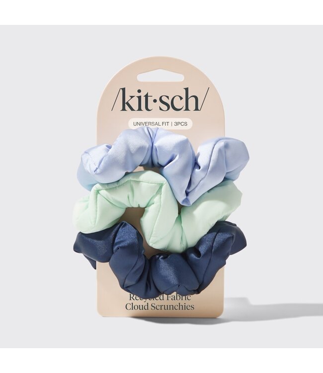 KITSCH Cloud Scrunchies 3pc Set - Garden Bouquet