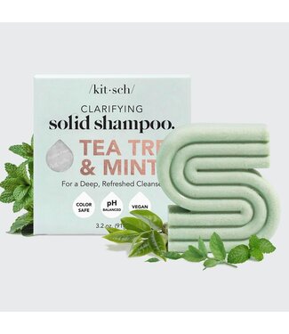 KITSCH Tea Tree + Mint Clarifying Shampoo Bar