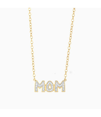 ELLA STEIN Best Mom In The World Pendant Necklace