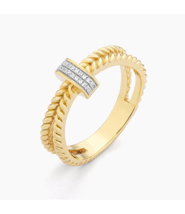 ELLA STEIN Halfway Point Statement Ring