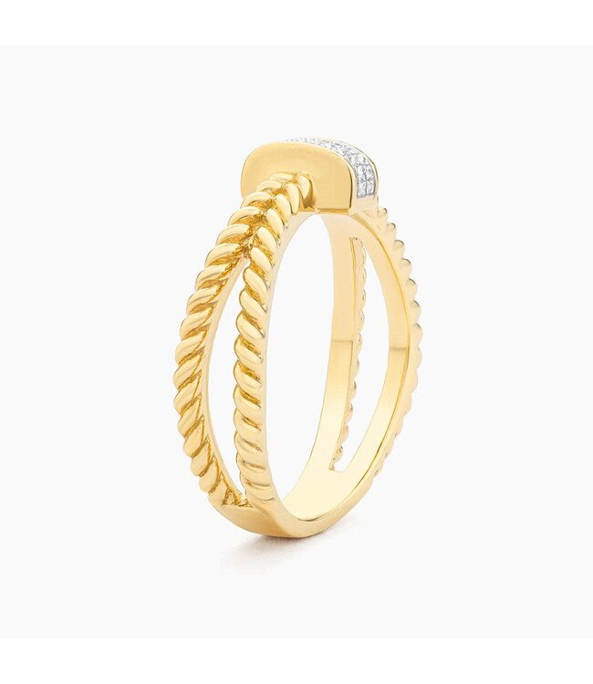 ELLA STEIN Halfway Point Statement Ring
