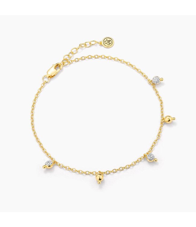 ELLA STEIN Drip Drop Chain Bracelet