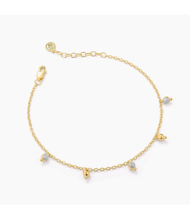 ELLA STEIN Drip Drop Chain Bracelet
