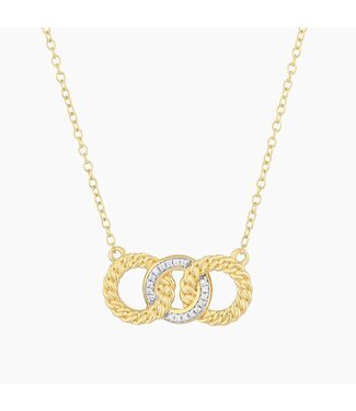 ELLA STEIN Petite Unite Pendant Necklace