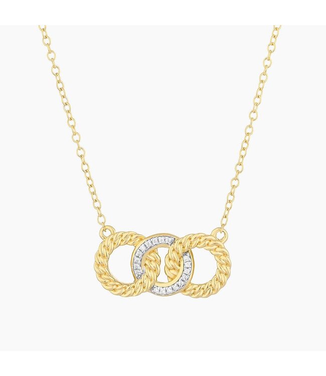 ELLA STEIN Petite Unite Pendant Necklace