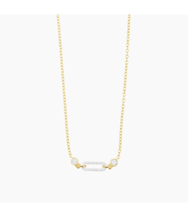 ELLA STEIN Meet me in the Middle Pendant Necklace