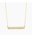 ELLA STEIN Groovy Bar Pendant Necklace
