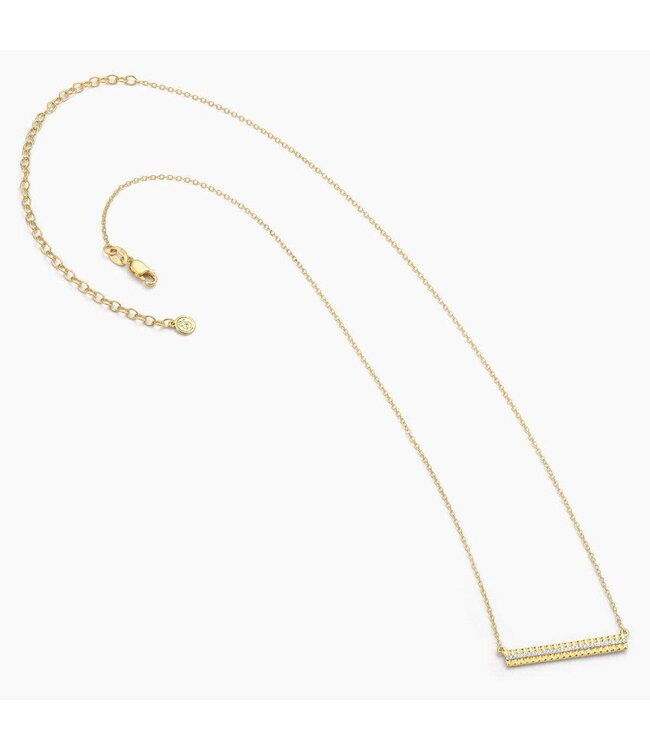 ELLA STEIN Groovy Bar Pendant Necklace