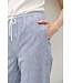 Riley Striped Linen Blend Pants