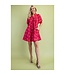 Eleanor Puff Sleeves Floral Print Mini Dress