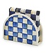 MACKENZIE CHILDS Royal Check Enamel Napkin Holder