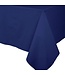 Paper Linen Solid Table Cover Navy Blue