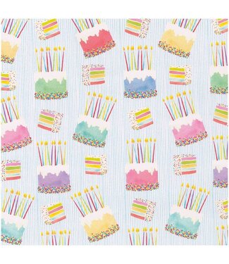 Birthday Cake Gift Wrap