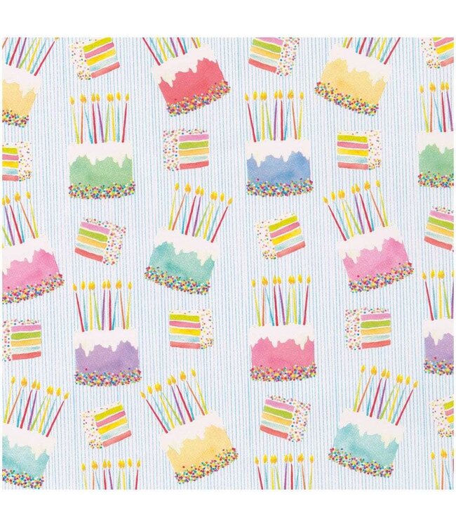Birthday Cake Gift Wrap