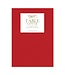 Paper Linen Solid Table Cover Red