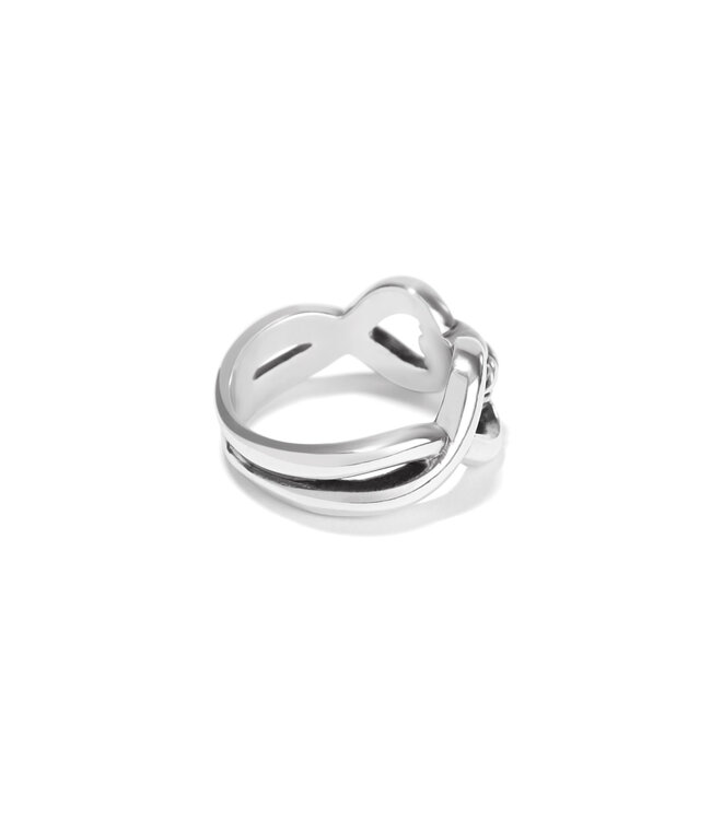 BRIGHTON Interlok Infinity Ring