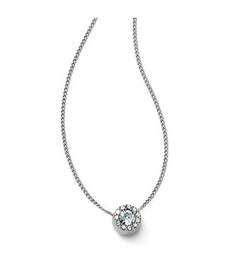 BRIGHTON Illumina Mini Solitaire Necklace Silver