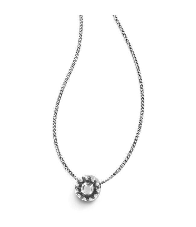 BRIGHTON Illumina Mini Solitaire Necklace Silver
