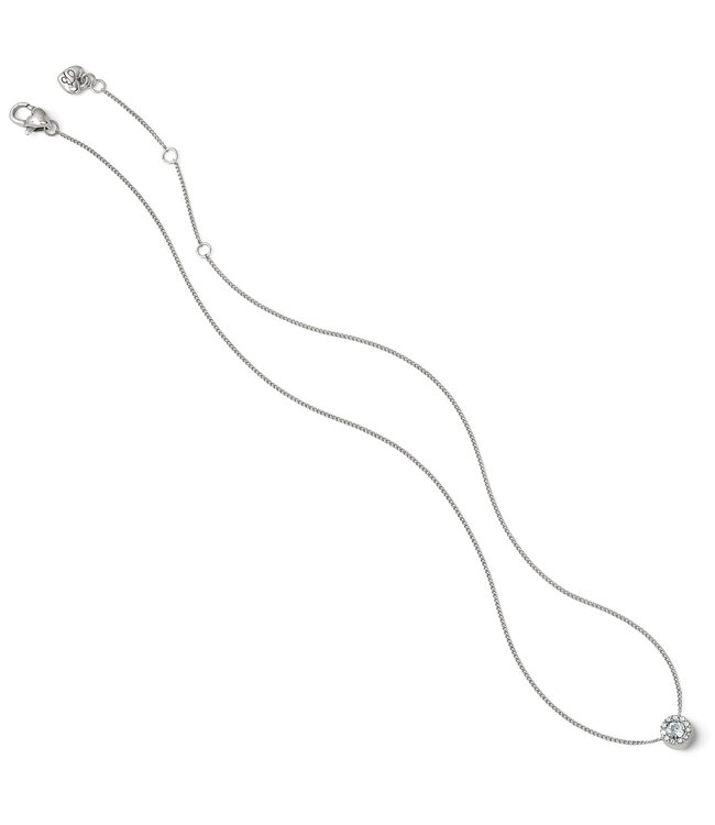 BRIGHTON Illumina Mini Solitaire Necklace Silver
