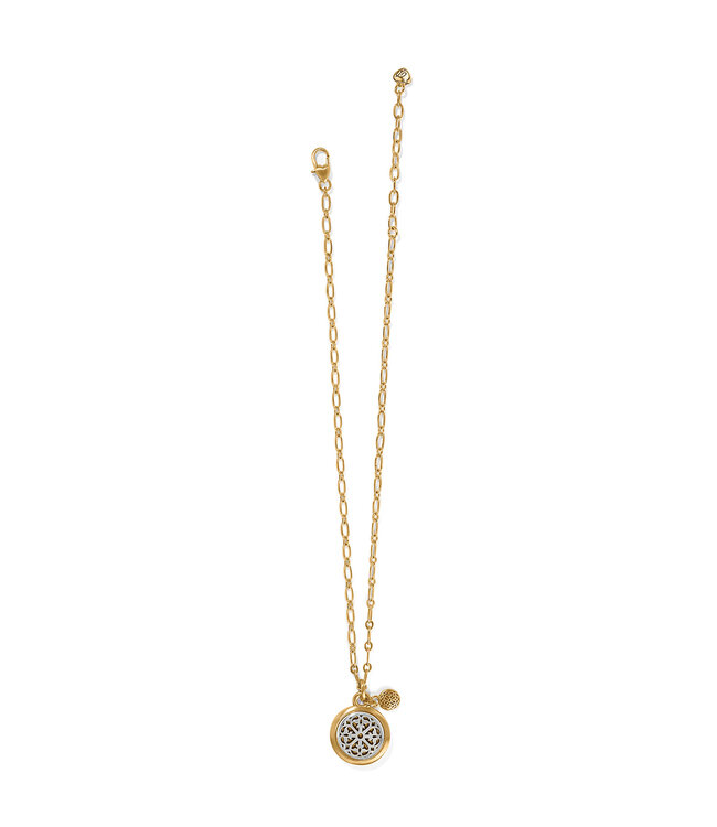 BRIGHTON Ferrara Two Tone Luce Small Pendant Necklace