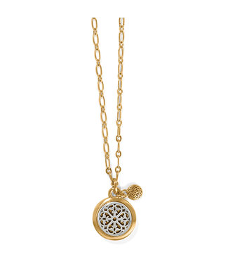 BRIGHTON Ferrara Two Tone Luce Small Pendant Necklace