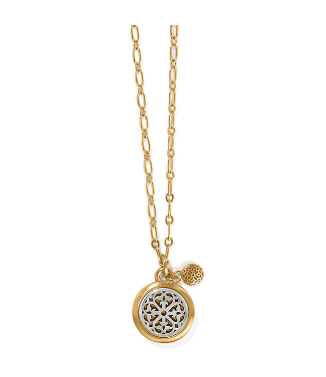 BRIGHTON Ferrara Two Tone Luce Small Pendant Necklace