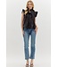 Madelyn Solid Pleated Sleeveless Pullover Top