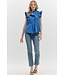 Madelyn Solid Pleated Sleeveless Pullover Top