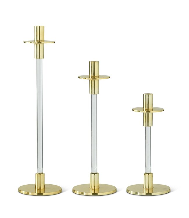 Metal Slender Taper Candleholders
