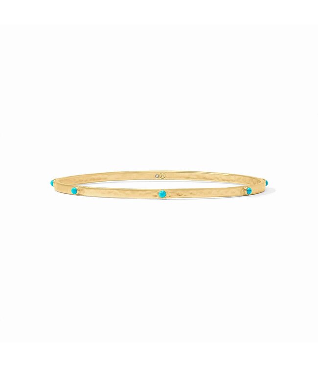 JULIE VOS Crescent Stone Bangle