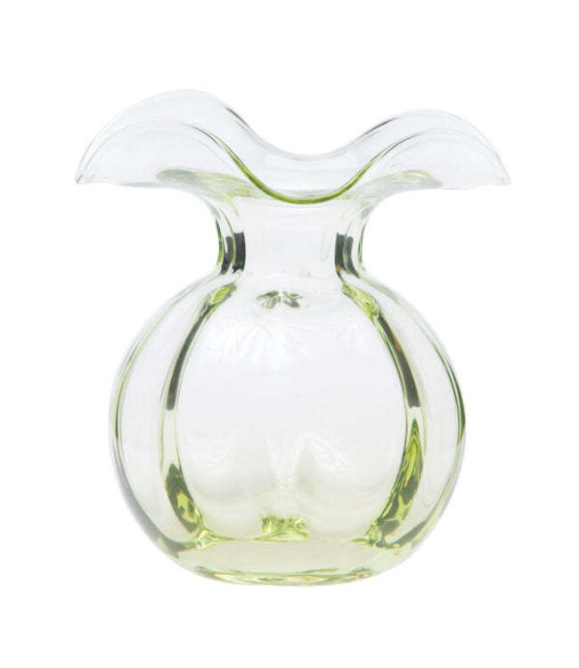 VIETRI Hibiscus Glass Medium Fluted Vase