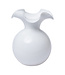 VIETRI Hibiscus Glass Medium Fluted Vase