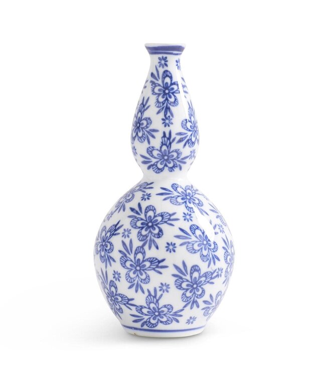 Blue and White Porcelain Bud Vases