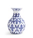 Blue and White Porcelain Bud Vases