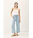 Grace Striped Wide Leg Tencel Pant
